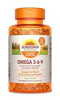 Sundown Vegetarian Omega 3-6-9 495 mg, 50 Softgels