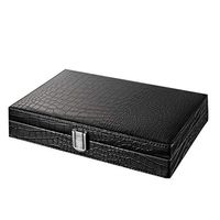 Cigar Box, Professional Humidor, Humidor, Portable, Solid Wood Cigar Box, Crocodile Pattern, Cigar Moisturizing Gift Box