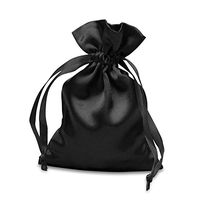 Black Satin Pouch 4" X 6" | Quantity: 30