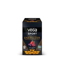 Vega Sport Sugar Free Energzier Acai Berry (30 Count, 0.11oz) - Vegan,  Keto-Friendly, Gluten Free,  Sugar Free, All Natural, Pre Workout Powder, Non GMO