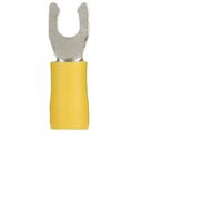 Install Bay YVLST8 Vinyl Locking Connector 12/10 Gauge #8 Locking, Yellow (100-Pack)