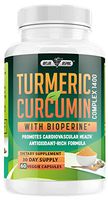 Turmeric Curcumin with Bioperine Supplement - Natural Anti-Inflammatory & Antioxidant Aid Non GMO Supplement for Men and Women
