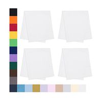 Eyeglass Cleaner Microfiber Cloth - Glasses Cleaner for All Gentle Surfaces, Touchscreens, Smartphones, Camera Lenses, LCD & HD Screens -White, 4 Pack- by OptiPlix