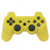 WONFAST® Bluetooth Wireless Controller Gamepad for PS3 Controller Six-axis Playstation3 (Yellow)