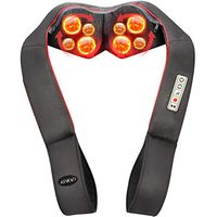 Massagers for Neck and Back,Lightweight  Shoulder Massagers & Shiatsu Neck Massager with Heat for women and men,  4D Vibration-Deep Kneading to Relieve Pain Atmoko by Ellesye