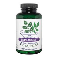 Vitanica, Skin Assist, Skin Support, Vegan, 180 Capsules