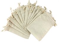 Muslin Drawstring Pouches 4x6" Pack of 12