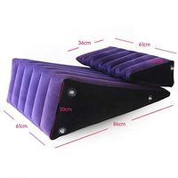 Inflatable Positioning Bed Pillow Wedge Cushion Lumbar Support for Couple
