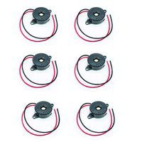 Yohii 6Pcs DC 6-15V HYD-2312 Passive Active Electronic Alarm Buzzer Sounder
