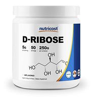 Nutricost Pure D-Ribose Powder (250 Grams) - High Quality D-Ribose