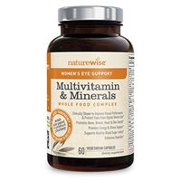 NatureWise Women's Eye Support Whole Food Multivitamin for Eye Health, Blue Light Defense with Chelated Multi Minerals, Lutemax 2020, and Zeaxanthin (Packaging May Vary) [1 Month Supply - 60 Capsules]