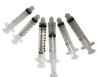 Sterile Syringes Luer-Loc Tip Assorted Sizes (Pack of 10) (3 ML)