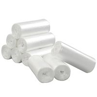 Vababa 3 Gallon Clear Small Trash Bags for Bathroom, 225 Counts