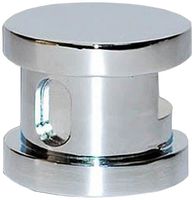 SteamSpa G-SHCHROME Steamhead with Aromatherapy Essential Oil Reservoir, Chrome