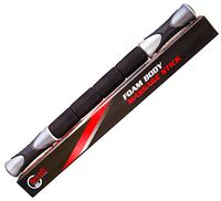 Enzo Muscle Roller Stick 17.6" | Gentle Foam Massage Roller for Sore Muscle Lactic Acid and Joint Pain Relief | Portable Physical Therapy and Recovery Tool Black and Gray