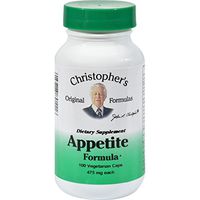 2 Pack of Dr. Christopher s Appetite Formula - 475 mg - 100 Vegetarian Capsules -