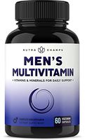Men's Daily Multivitamin Supplement - Vegan Capsules with Biotin, Vitamins A B C D E K, Calcium, Zinc, Lutein, Magnesium, Folic Acid & More - Non-GMO Multimineral Multivitamin for Men