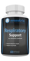 Lung Detox Cleanse Supplement for Bronchial Wellness & Natural Respiratory Support for Cigarette Smokers – Vegetarian Friendly Nasal Decongestant- 60 Capsules - Made USA by Neonutrix- Non-GMO