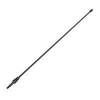 X AUTOHAUX Car AM FM Antenna Mast for 1979-2009 Ford Mustang Black Stainless 13 Inch