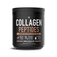 Collagen Peptides Powder (41 Servings) | The Only Non-GMO Verified Hydrolyzed Collagen Peptides Brand Available (Dark Chocolate)