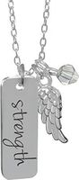 AngelStar 16034 Strength Guardian Angel Pendant, 18"