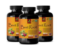 Brain and Memory Supplements - Beet Root 1000MG - Healthy Cardiovascular Function - Beets Nitric Oxide - 3 Bottles 360 Capsules