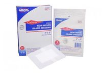 Caliber Non-Woven Island Dressing 4" x 5" (Non-Woven, Sterile) (Item #4071) 1 Case (8 Boxes of 25 dressings Each = Total of 200 dressings)