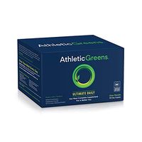 Athletic Greens Ultimate Daily, Whole Food Sourced All in One Greens Supplement, Superfood Powder, Gluten Free, Vegan and Keto Friendly, NSF Certified, Travel Packs (30 Individual Packs)
