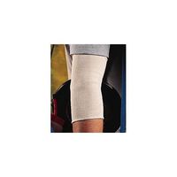 Elbow Support - Medium 8" long soft beige knitted elastic slips on easily to provide compression.