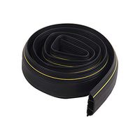 OrangePlas Floor Cable Cover Cable Protector-Flexible to Cover Cables, Cords and Wires- 3 Channels Great for The Office, Warehouse or Concerts(6.5 Feet)