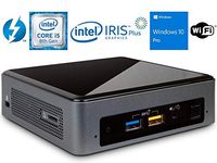 Intel NUC NUC8i5BEK Mini PC/HTPC, Intel Quad-Core i5-8259U Upto 3.8GHz, 8GB DDR4, 256GB m.2 SSD, WiFi, Bluetooth, Thunderbolt 3, 4k Support, Dual Monitor Capable, Windows 10 Pro (8GB Ram + 256GB SSD)