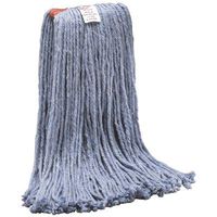 Renown (12-Pack) 16 Standard Blue Blend Cut-End Wet Mop Head with 1 in. Head Band