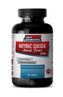 Nitric Oxide pre Workout - Nitric Oxide Muscle Power 3150mg - Perpetual Pump (1 Bottle - 90 Tablets)
