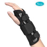 Haofy Wrist Brace, Universal Carpal Tunnel Night Splint Fits Right or Left Hand, Adjustable & Breathable Wrist Support Perfect for Carpal Tunnel, Arthritis, Tendonitis, Sprain, Joint Pain Relief