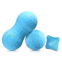 KOOLSEN Massage Lacrosse Fascia Ball for Deep Tissue, Myofascial Release, Muscle Knots, Yoga and Trigger Point Therapy, 100% Solid Rubber Construction Designed for Durability - Lifetime Guarantee