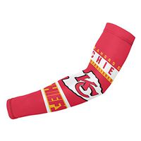 Jacoci Custom Kansas City Chiefs Cooling Arm Sleeves Sun UV Protection for Men & Women Sports