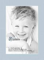 13x19 Fountain Blue / Baby Blue Custom Mat for Picture Frame with 9x15 opening size (Mat Only, Frame NOT Included)