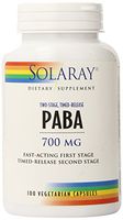 Solaray Paba TSTR Vitamin Capsules, 700 mg, 100 Count