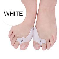 Maskso Ingrown toenail 1 Pair of Toes, Daily use Silicone Gel Toe Toe Protector, Care Finger Toe Separator Hallux valgus, Toe aligner (Size : D)