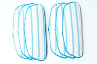 Surrgound Reusable Wet Mop Pad Fit Dirt Devil Steam Mop, Replacement with AD51000, 6pk