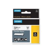 Rhinopro 1/2in White Flexible Nylon Labels