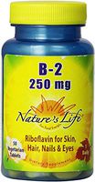 Vitamin B-2, 250 mg, 50 tabs by Nature's Life (Pack of 2)