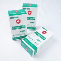 HENGTONGWANDA 50pcs/Box New Hot Makeup Beauty Portable Alcohol Swabs Pads Wipes Antiseptic Cleanser Cleaning Sterilization First Aid Home (Color : 1)