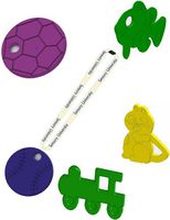 Sensory University Chewy Charms Chewable Tube Necklace by Chew Stixx