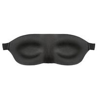 Support Plus Comfy Blink Sleep Mask - Contoured Light Blocking Eye Cover Promotes Eye Movement - Adjustable Strap