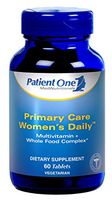Patient One Primary Care Women's Daily Multivitamin and Whole Food Complex - 60 Tablets
