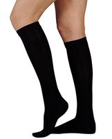 Juzo 08132 20-30 mmHg, Basic Ribbed, Knee, Khaki - Size II