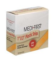 Bandage, Plastic, Box, 3 In L, PK100
