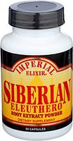 Imperial Elixirs, Siberian Ginseng, 50 Capsules