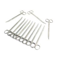 LAJA IMPORTS AUTOCLAVABLE PACIFATED METZENBAUM Scissors 7" Curved 12/PK Satin Finish Dental Veterinary Instruments